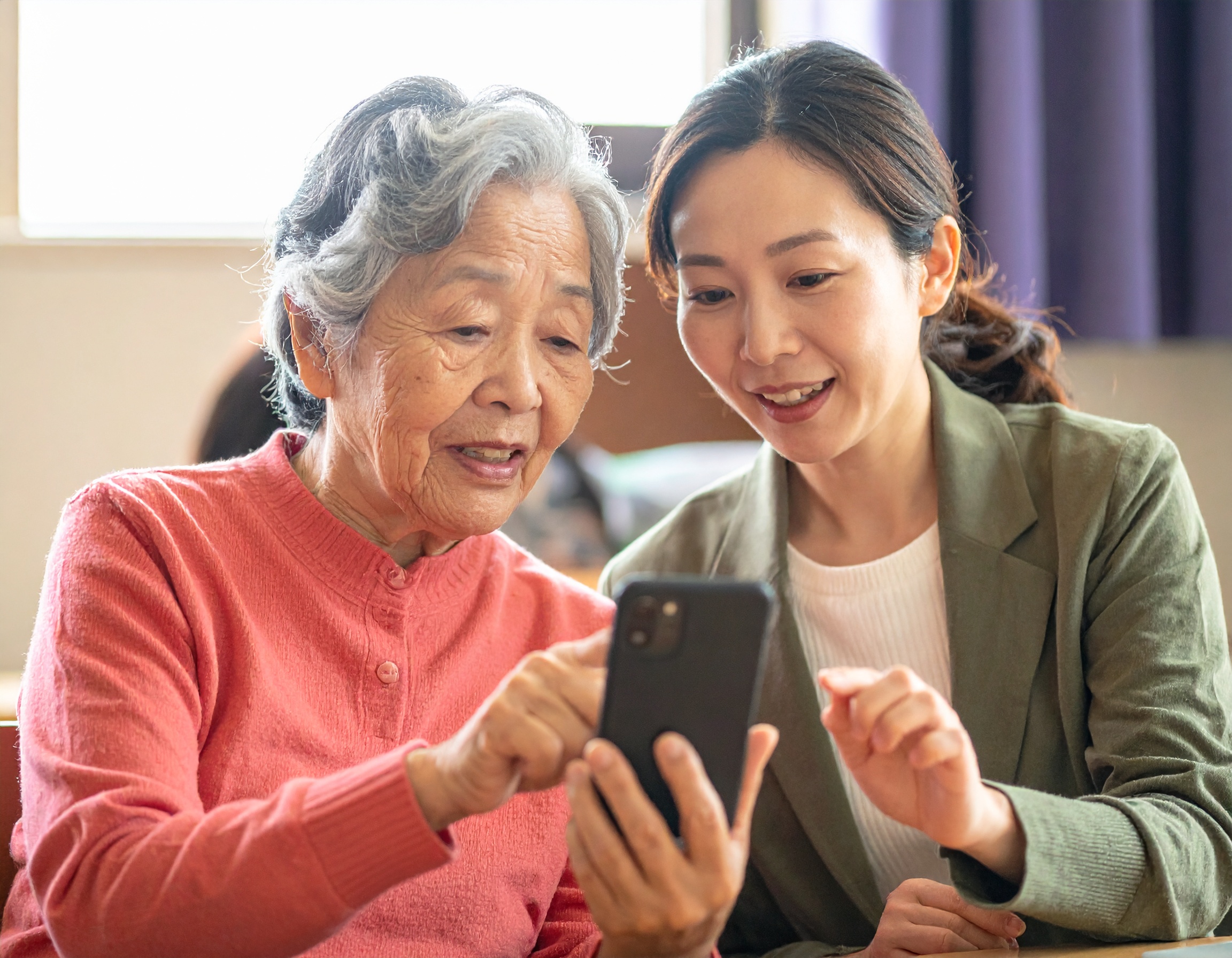 スマホ相談も対応