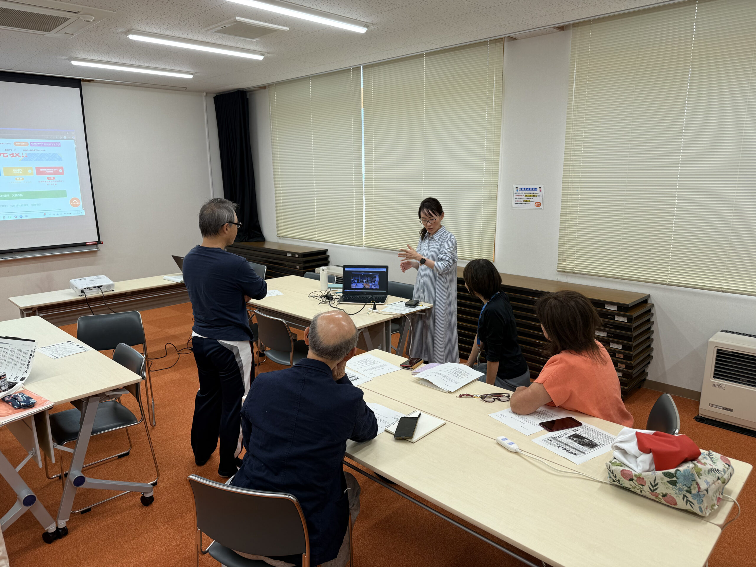 自習カフェの様子