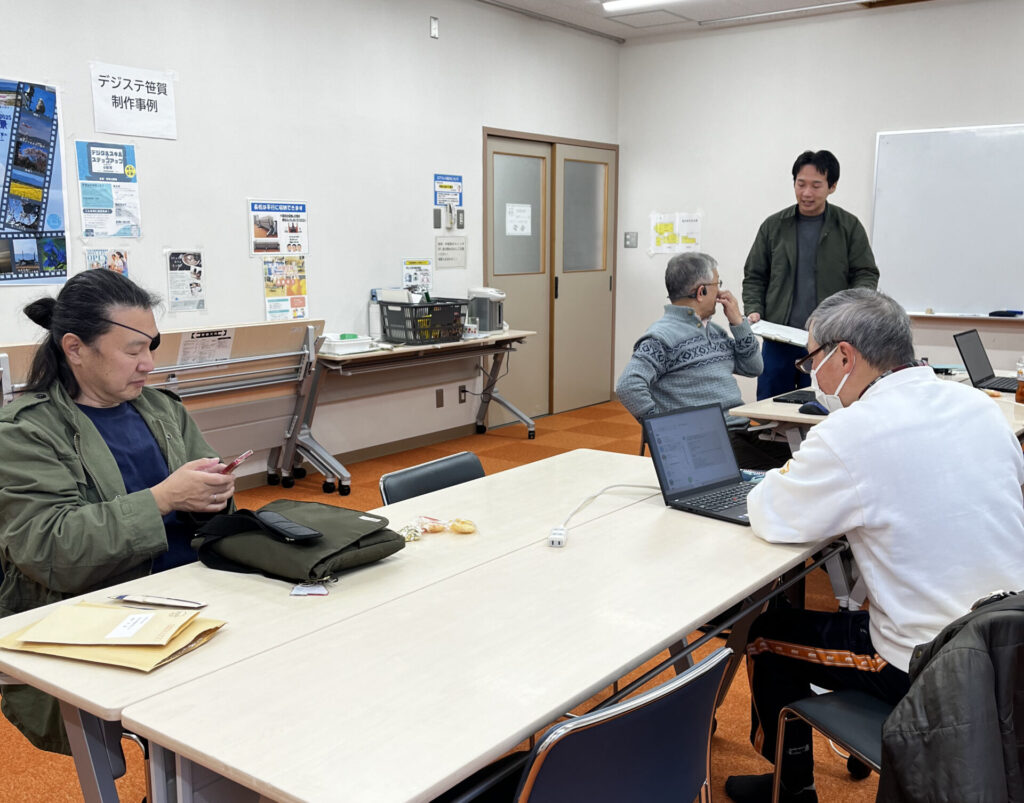 自習カフェの様子