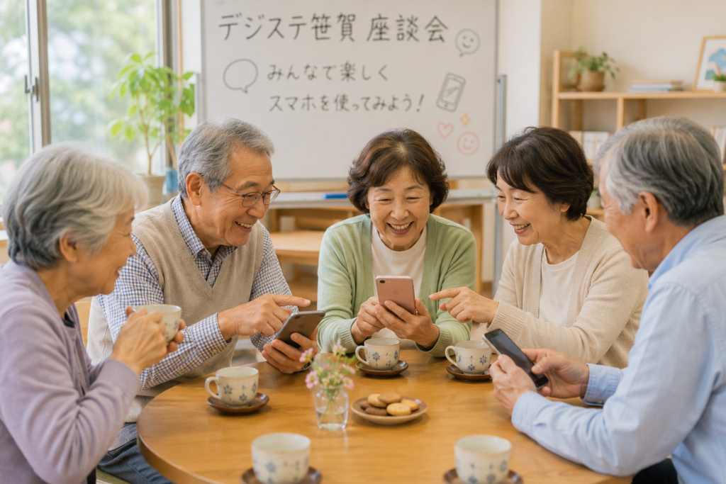 スマホ相談会の様子